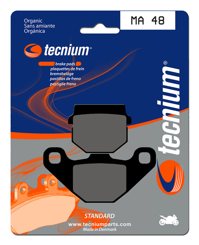 TECNIUM Street Brake Pads - MA48 Organic
