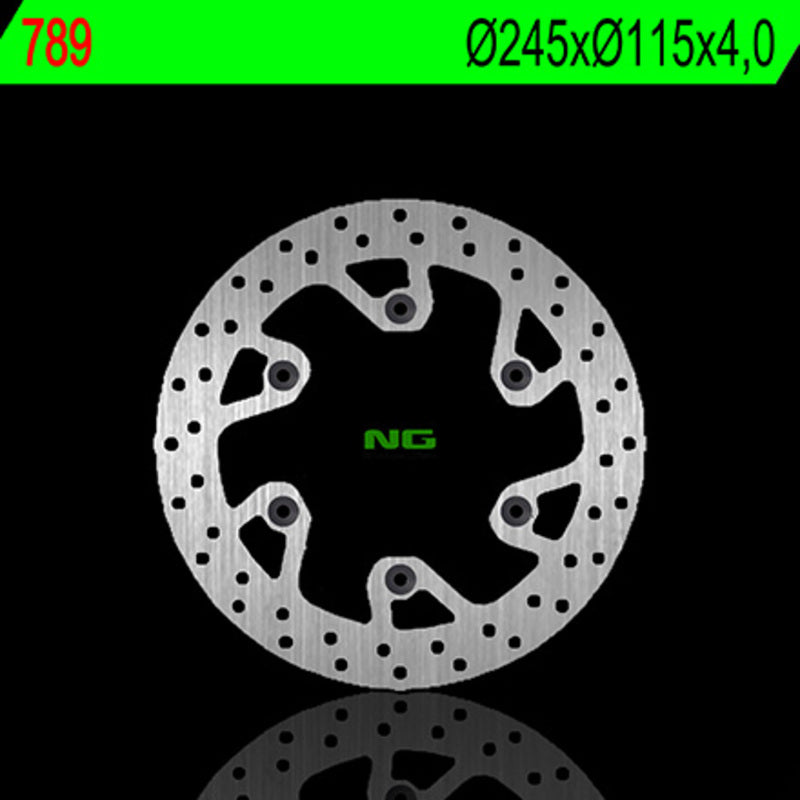 NG BRAKES ronde vaste remschijf