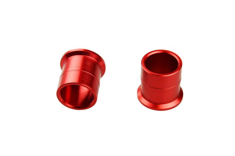 SCAR Front wheel spacers red