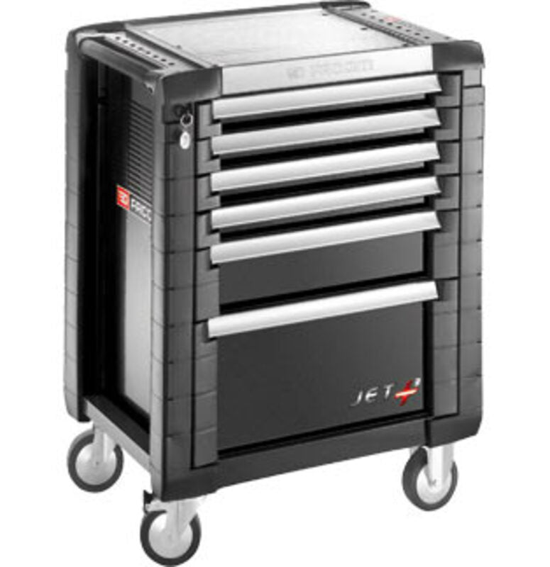 JET TOOL TROLLEY+3 ZWA 6 DRAWERS / 3 MOD.S DELIVERED WITHOUT TOOLS