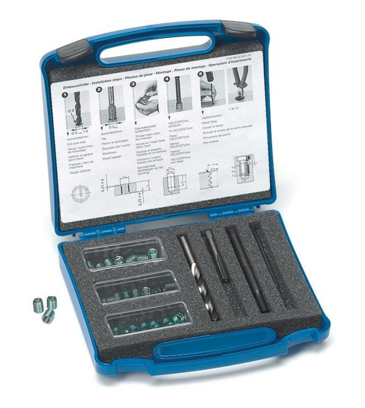HELICOIL M14 x 1.5 10 pieces length 14 - 21 - 28 twist drill/tap/pin
