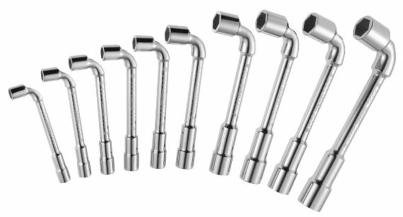 Set of 10 pipe wrenches 8 to 19 mm EXpert
