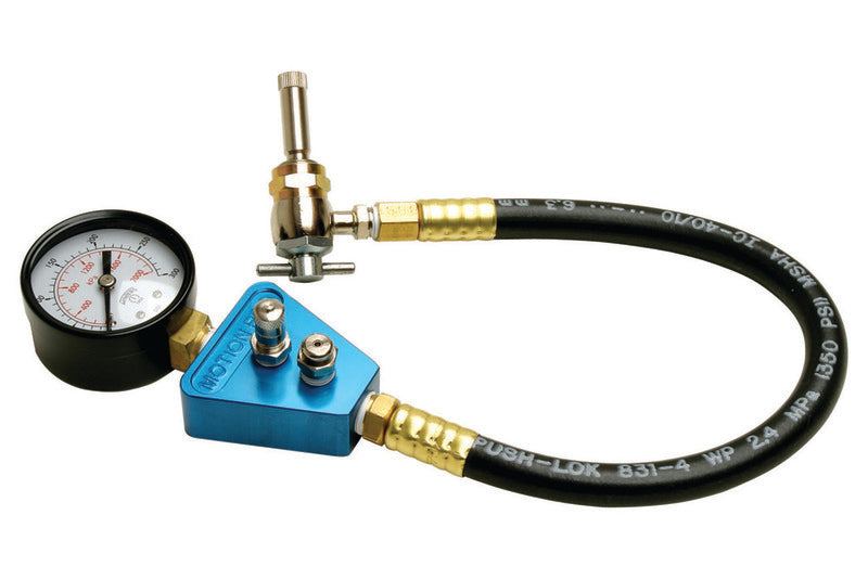 CONTROL PRESSURE GAUGE AND INFLATABLE FOR REAR SHOCK ABSORBERS