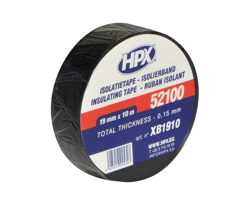INSULATING TAPE BLACK 19MM X 10M