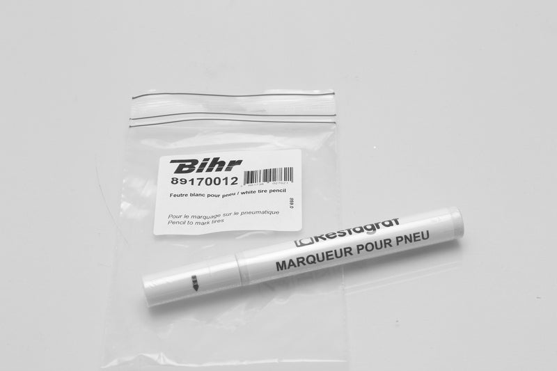 BIHR tire felt white