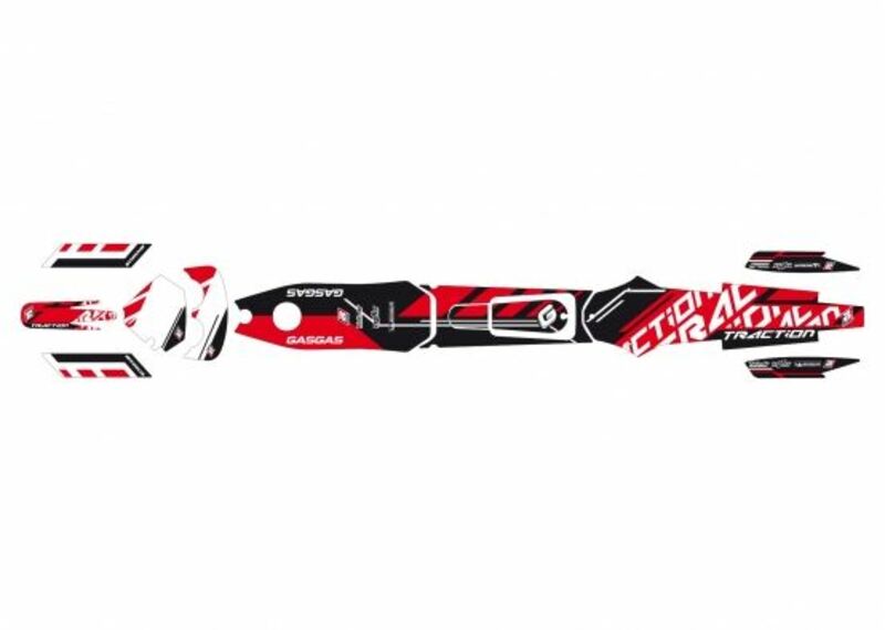 GRAPHIC KIT TRACTION GASGAS TXT PRO 125/200/250 02-07