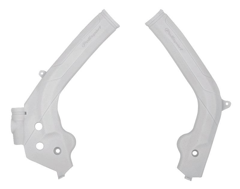 POLISPORT Framebeschermers wit KTM/Husqvarna