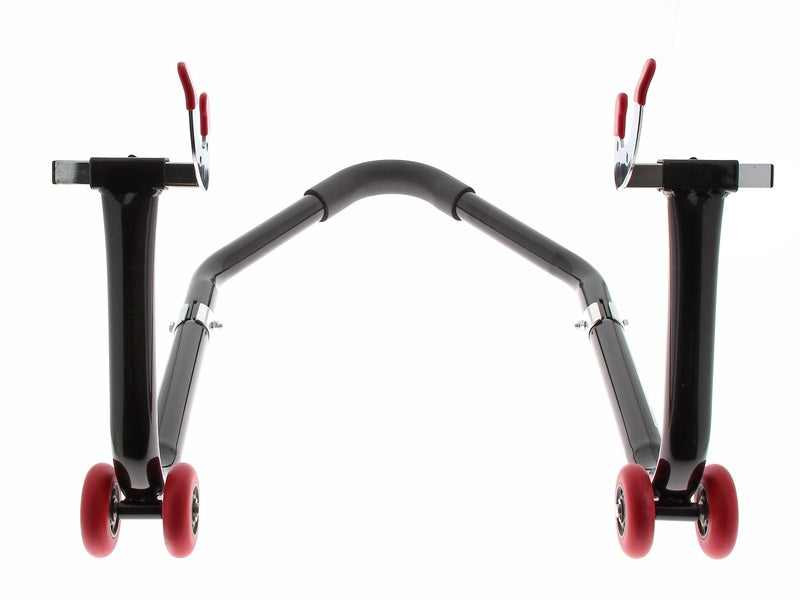 BIHR Universal Removable Rear Paddock Stand Black with ''V'' Supports
