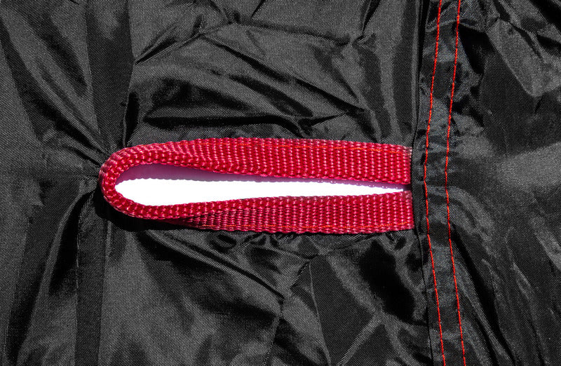 BIHR H2O Motorcycle Cover Top Case & High Screen Suitable Black Size S