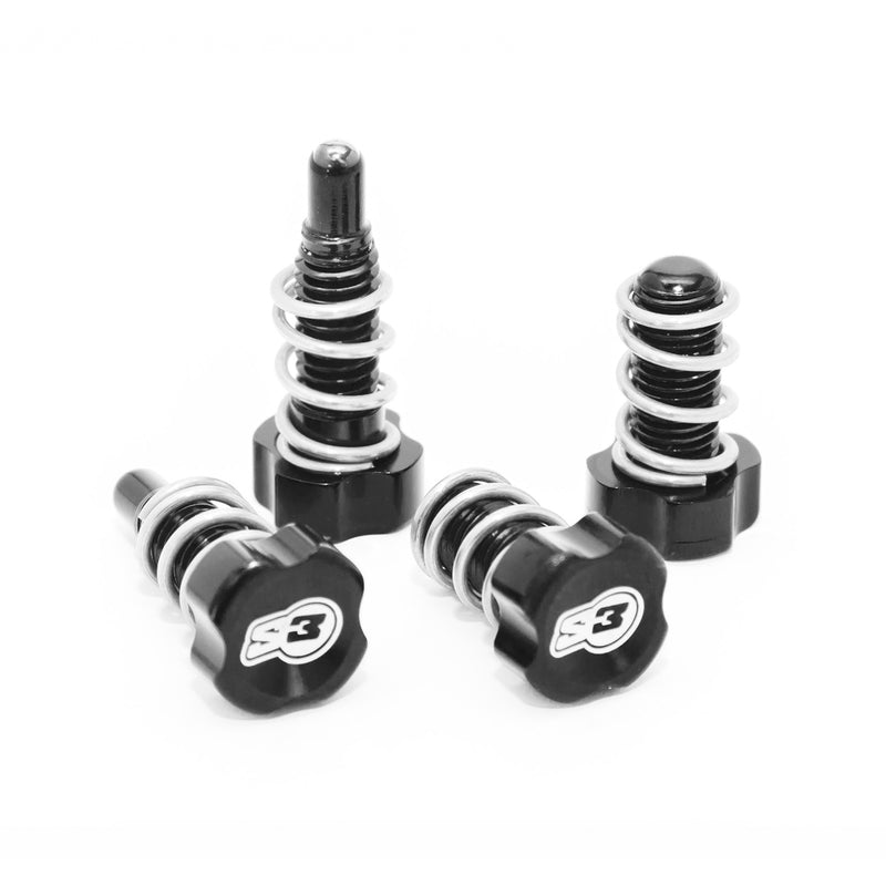 S3 Beta adjustment screw levers black
