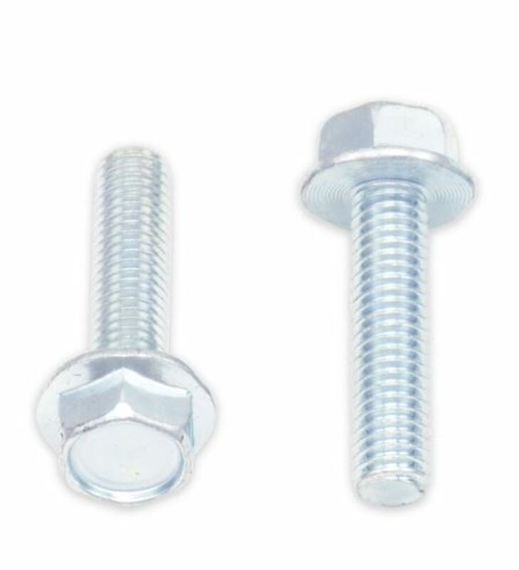 BOLT SCREW SET M6X25/10MM M6X1X25 SCREW HEAD 10MM PACK OF 10 PIECES