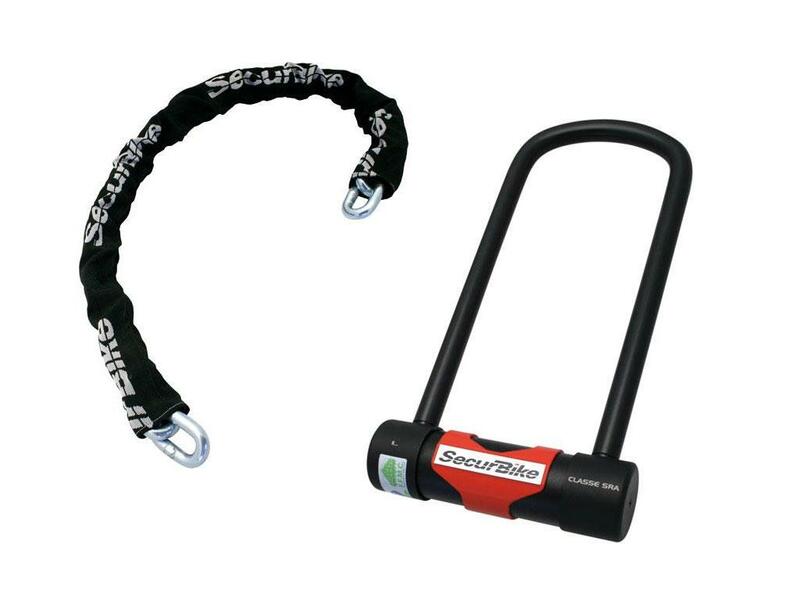 VECTOR U-Lock ''L'' with Chain 1.05m