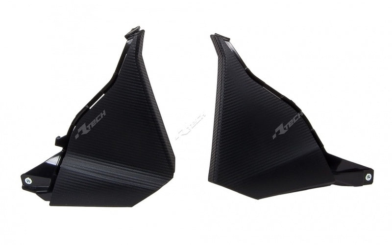 RACETECH rechter luchtkastdeksel Revolution zwart Yamaha YZ125/250