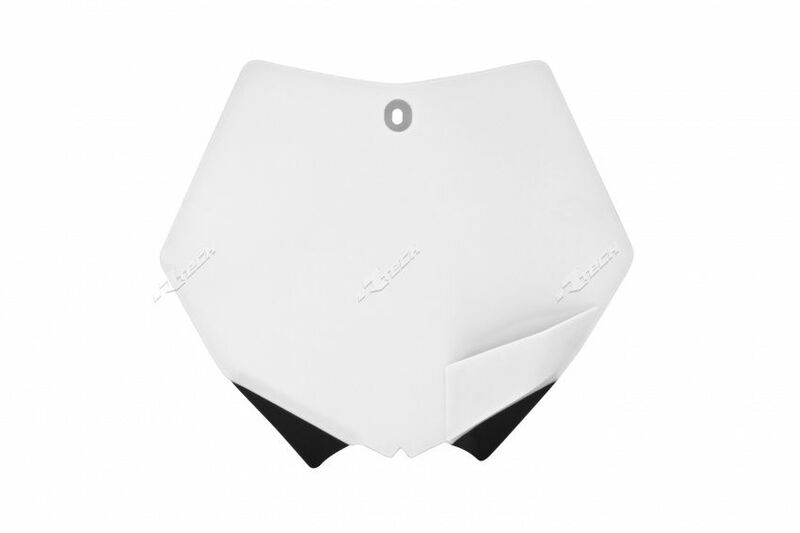 FRONT NUMBER BOARD SX/SXF '07-10 125-250-450 WHITE