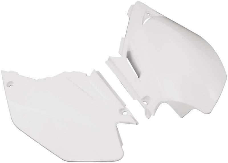 SIDE NUMBER PLATES WRF250-450 03-06 WHITE