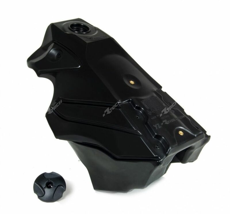 RACETECH tank Revolution zwart Yamaha