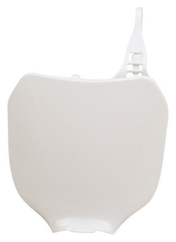 VOORNUMMERBORD YZ/YZF 01-05 WIT