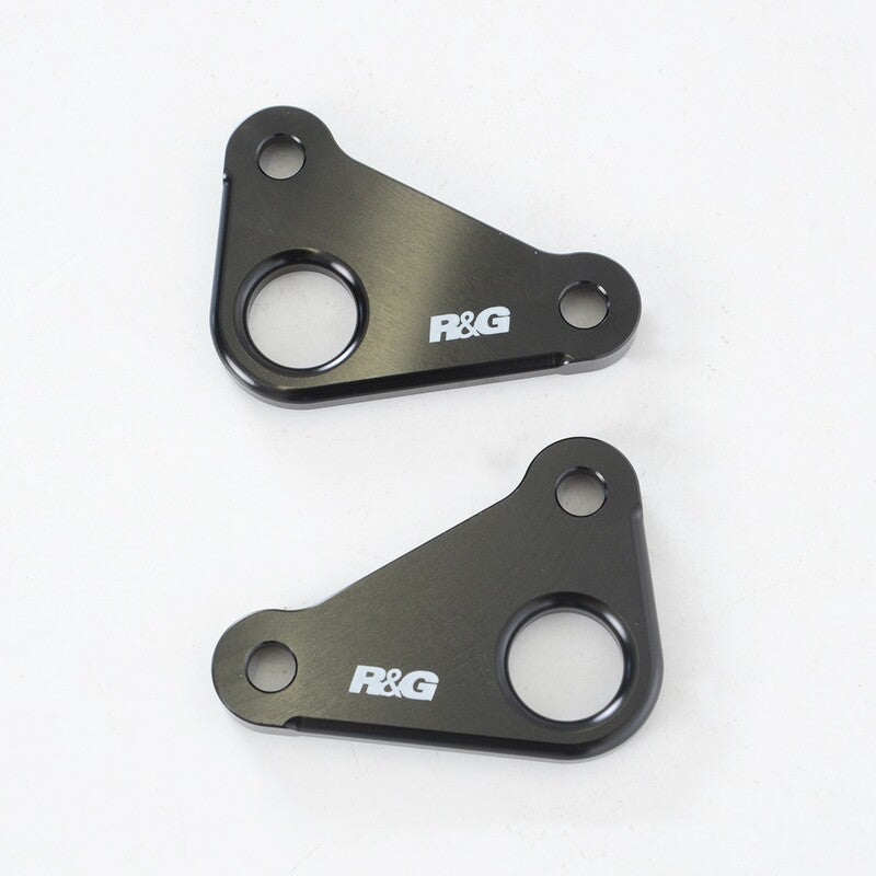 R&G RACING Tie Down Hooks Black Ducati Panigale V4
