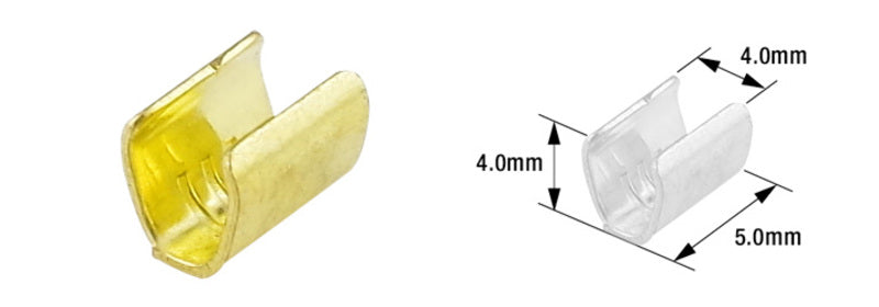 TOURMAX Electrical connection piece Ø4mm type B-48 (per 100)