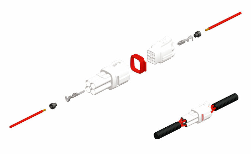 CONNECTOR SET SMTO 2-POLISH 2-POLE-5 COMPLETE SETS TYPE 090 SMTO MT
