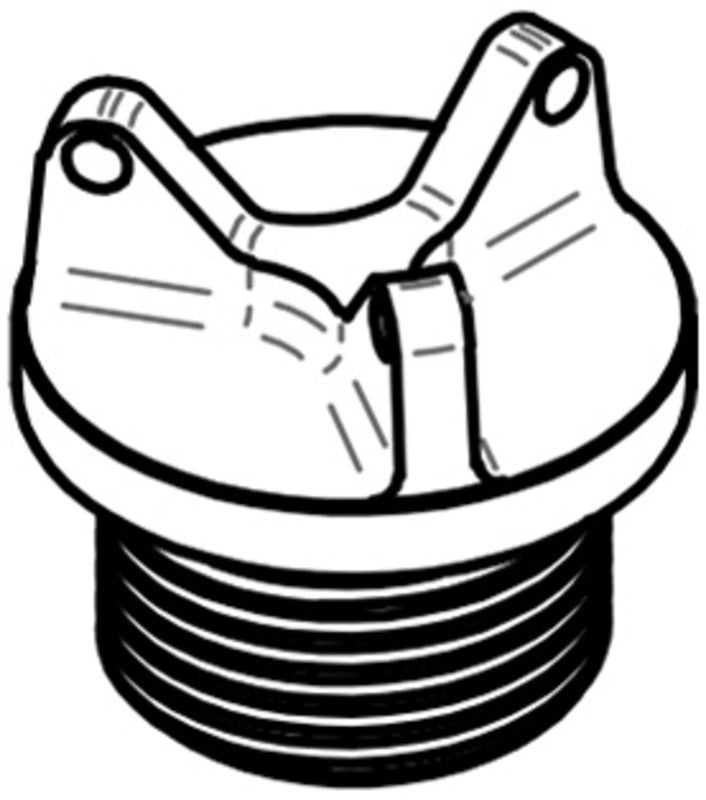 LIGHTECH oil pan cap 3 holes black M20 x 1.5