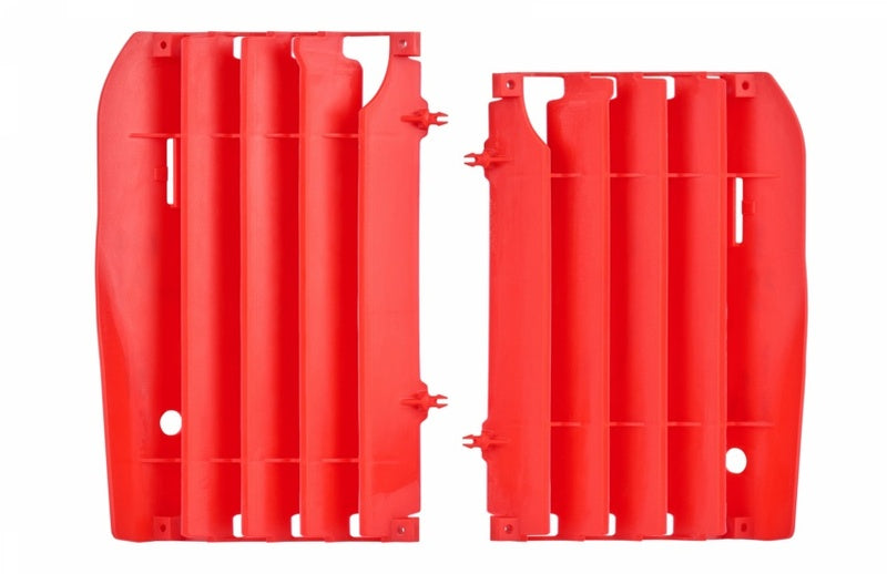 POLISPORT Radiator fins red Honda CR125R/250R