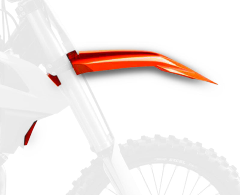 POLISPORT Voorspatbord oranje KTM SX85