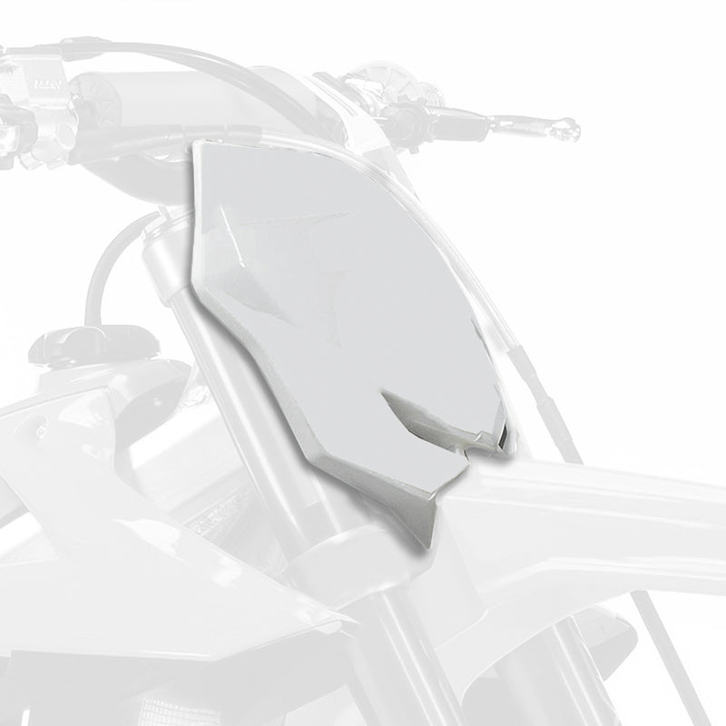 POLISPORT Voornummerplaat wit Suzuki RM-Z450