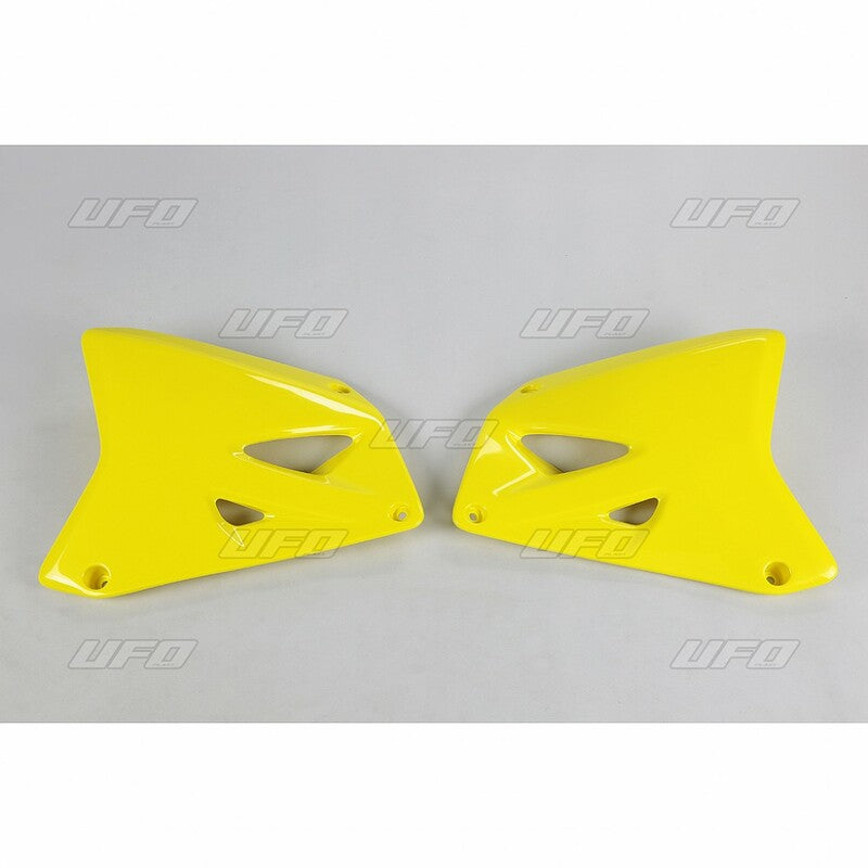 UFO Radiator shrouds yellow Suzuki RM125/250