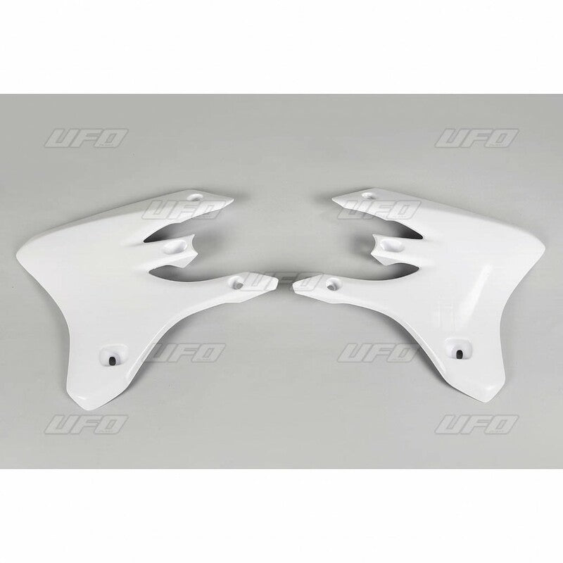 UFO Radiator shrouds white Yamaha WR250F/450F