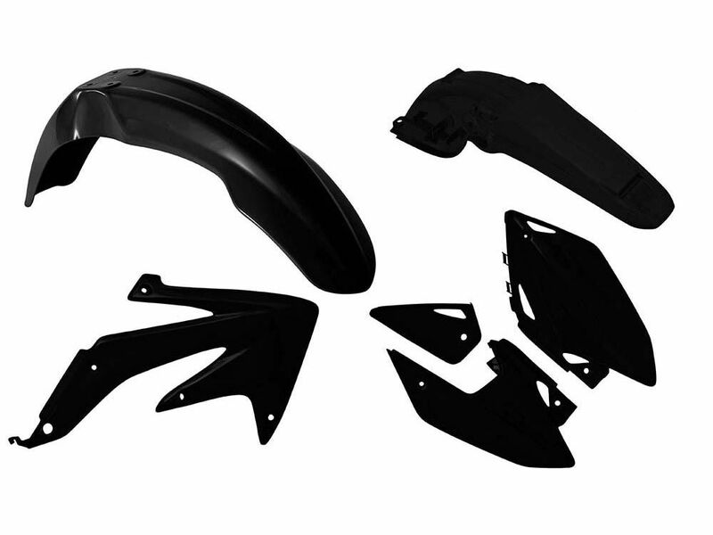 RACETECH plastic sets black Honda CRF450X