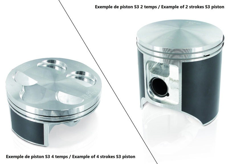 S3 gegoten zuiger Ø72,45mm standaard compressie Ossa TR250I