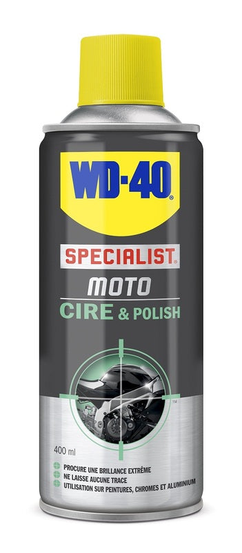 WD-40 Specialist® Motorbike wax & polish - aerosol 400 ml