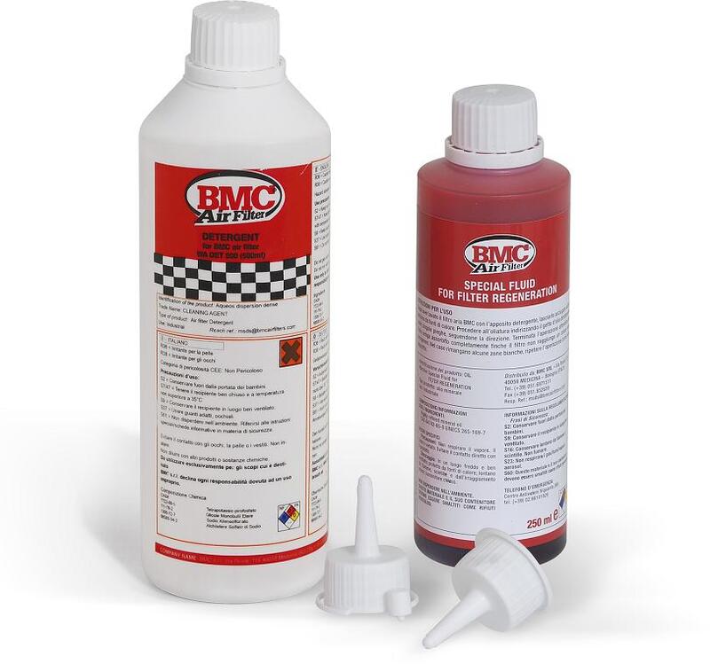 BMC Air Filter Maintenance Kit + Filter Oil - 500ml + 250ml Bottle