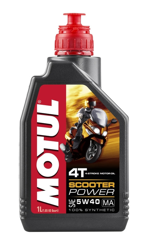 MOTUL Scooter Power 4T Motor Oil - 5W40 1L