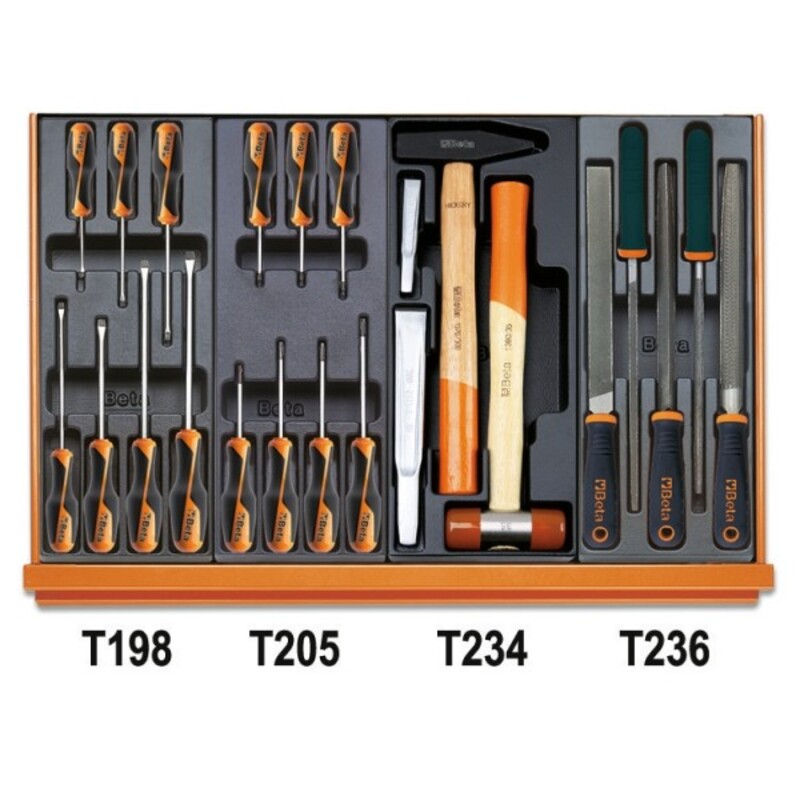 BETA Assortment of 146 tools - Universal use