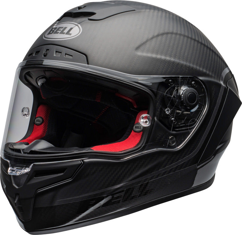 BELL Race Star DLX flex helmet Velocity matte/gloss black/white size XS