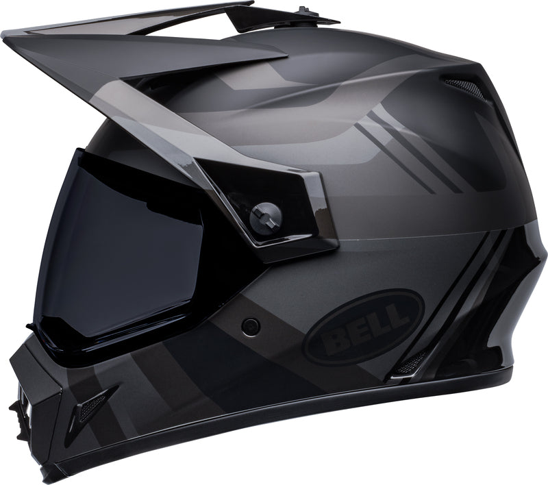 BELL MX-9 Adventure Mips Helm - Marauder Matte/Gloss Blackout