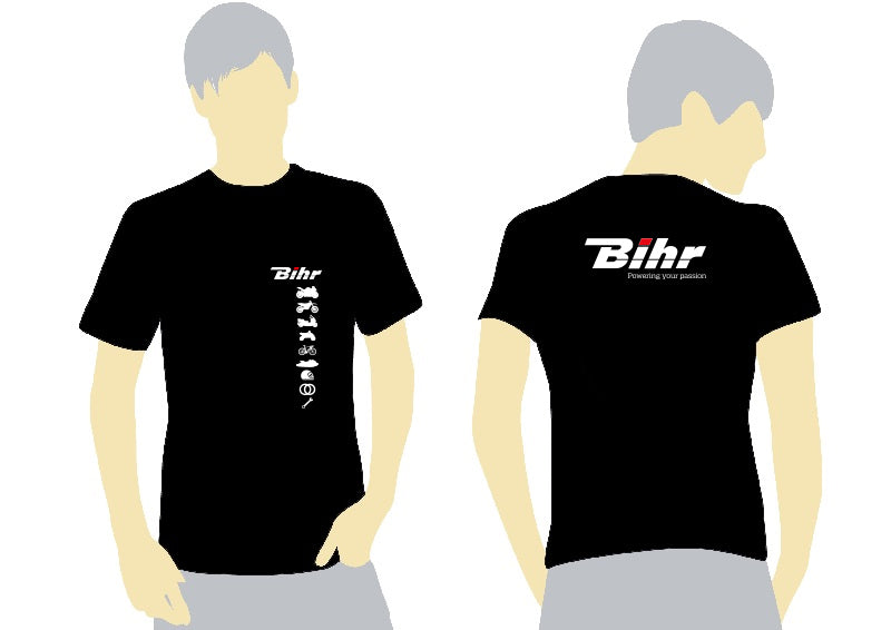 BIHR T-Shirt Black 2019 - Size XXL