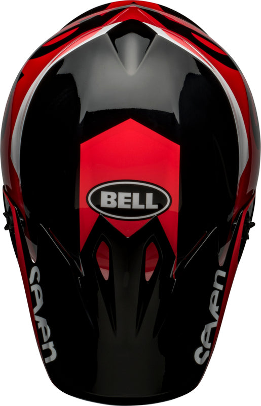 BELL MX-9 Mips Off-Road Peak - Red/Black