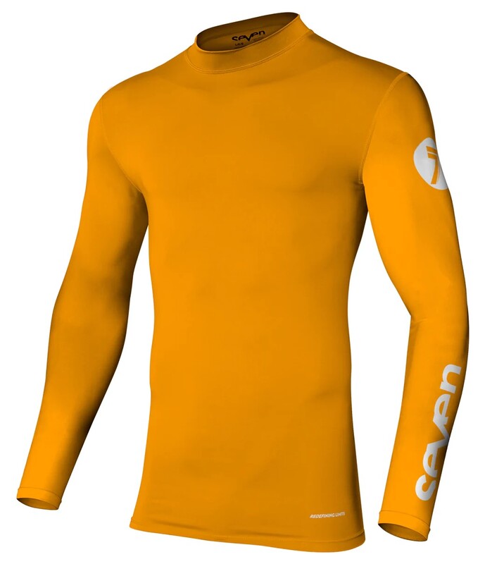 SEVEN Zero Compressions youth jersey - flo orange