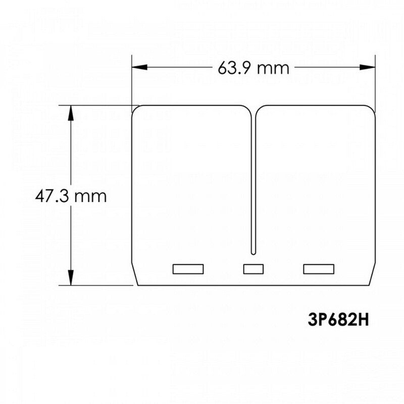 Moto Tassinari V-Force 3 replacement blades for 360262 Sherco SE/SE-R250