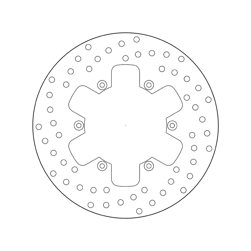BREMBO Serie Oro ronde vaste remschijf