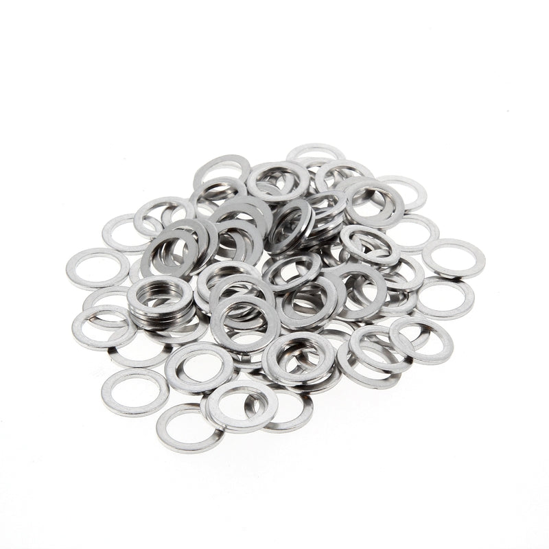 ALU RINGS 8X12X1,0 PACK OF 100 PIECES