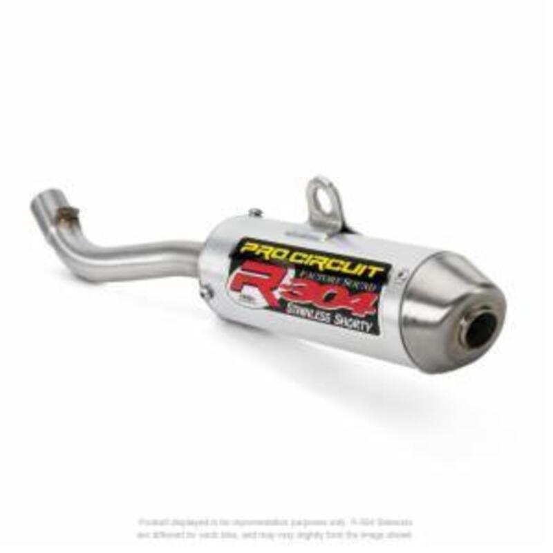 Damper 304 2-stroke PRO CIRCUIT brushed aluminum KTM SX125 & HVA TC125
