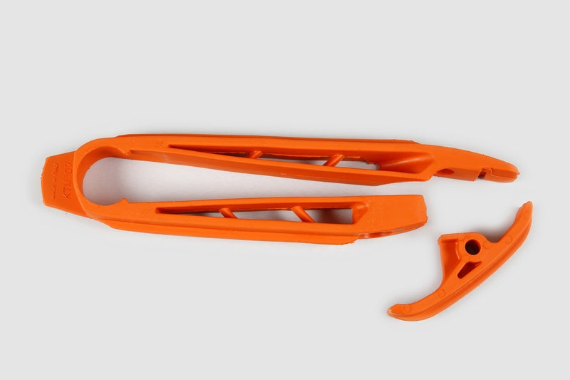 UFO Kettinggeleider + onderste kettinggeleider oranje KTM