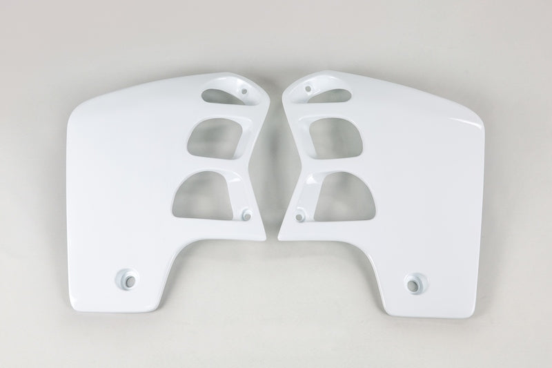 UFO Radiator shrouds white Honda CR500R