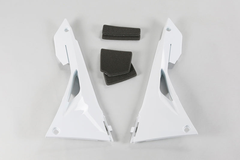 UFO Air filter box covers white Honda CRF250R/450R/RX