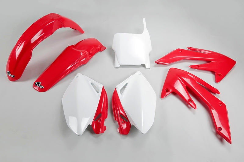 UFO Plastic kit OEM kleur rood/wit Honda CRF250R