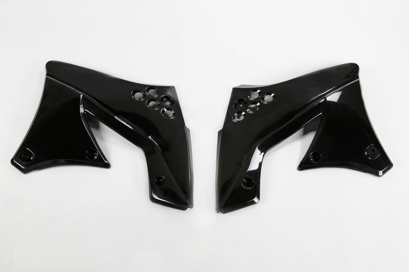 UFO Radiator shrouds black Kawasaki KX250F